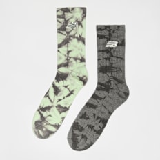New Balance 2 PACK - Tie Dye Midcalf Socks multicolorido