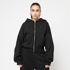SNIPES Small Logo Essential Oversized Zip Hoodie zwart
