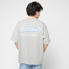 FAVELA Selfmade Light T-Shirt grau
