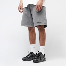 Pegador Logo Heavy Sweat Shorts gris