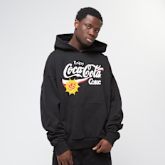Upscale by Mister Tee Coca Cola Refreshed Oversize Hoodie noir