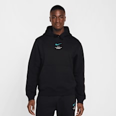 Nike M NSW ATHL PO HOODIE BB royal pulse negro