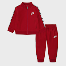 Nike   Full Zip Set With Logo Tap czerwony