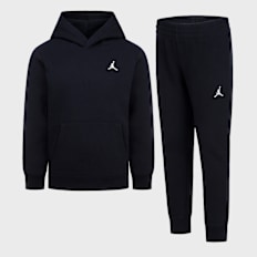 Jordan MJ Brooklyn Fleece Pullover Set nero