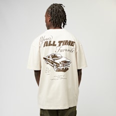 Mister Tee All Time Favorite Oversize Tee bege