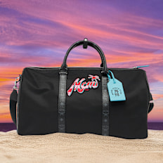 MCM x SNIPES Ottomar Weekender Large schwarz