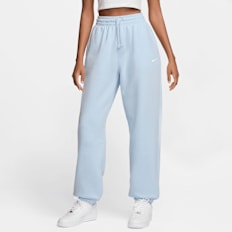 Nike Sportswear Phoenix Fleece High Raised Oversize Pant plava