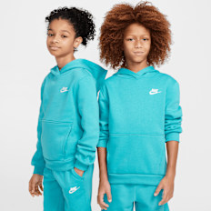 Nike Junior Sportswear Club Fleece Hoodie blau