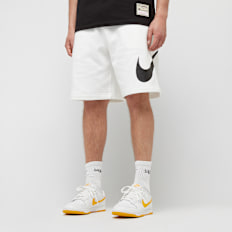 Nike   Club Fleece Graphics Shorts bianco