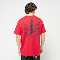adidas Originals Trefoil Backprint T-Shirt rot
