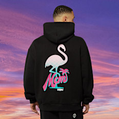 MCM x SNIPES Flamingo Hoodie nero
