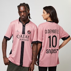 Jordan Dembélé / No. 10 / PSG Jordan Third Stadium 2024/25  lichtroze