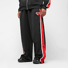 True Religion Snap Off Baggy Track Pants schwarz