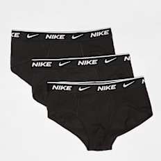 Nike 3 PACK - Boys Hip Briefs schwarz
