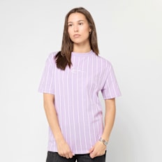 Karl Kani Small Signature Essential Pinstripe Oversized Tee lila
