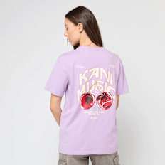 Karl Kani Signature Cherry Print Oversized T-Shirt roze