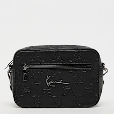 Karl Kani Metal Signature All Over Print Messenger Bag zwart