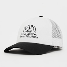 Karl Kani Woven Signature Kani Music Trucker Cap bianco