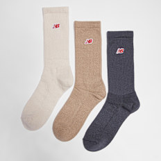 New Balance 3 PACK - Essential Cushioned Crew Socks multicolor