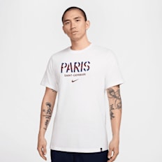 Nike PSG Wordmark Tee blanc