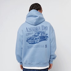 Another Cotton Lab Another Day Oversized Hoodie blauw