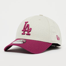 New Era 9Forty Side Script Los Angeles Dodgers beige