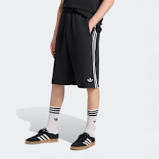 adidas Originals Oversized 3-Streifen Short zwart