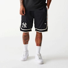 New Era MLB Infill New York Yankees Mesh Shorts czarny