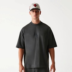 New Era NBA Chicago Bulls Washed Tee nero