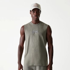 New Era NBA Los Angeles Lakers Washed Tanktop grijs
