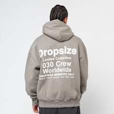 DropSize Heavy Oversize 030 Hoodie grijs
