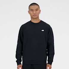 New Balance Sport Essentials Fleece Crew black nero