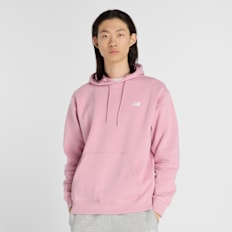 New Balance Sport Essentials Fleece Hoodie pink rosa