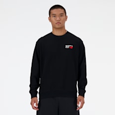 New Balance Athletics Premium Logo Crew black schwarz