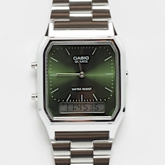 CASIO Vintage AQ-230A-3AMQYES silber