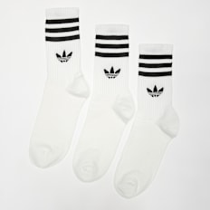 adidas Originals Chaussettes Crew adicolor (3 Pack) blanc