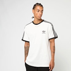 adidas Originals Camiseta 3 rayas blanco