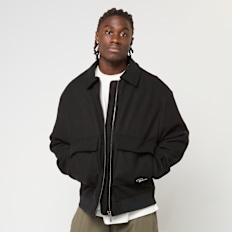 Pegador AIKEN WOOL BLEND BOMBERJACKET vert