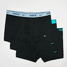 Nike 3 PACK - Everyday Cotton Stretch Trunk noir