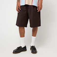 Prohibited Pleated Shorts castanho