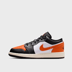 Jordan Jordan 1 Low black/starfish/white/sail preto