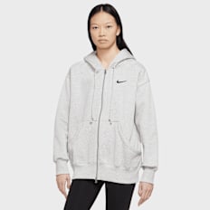 Nike Sportswear Phoenix Fleece Full-Zip Oversize Hoodie siva