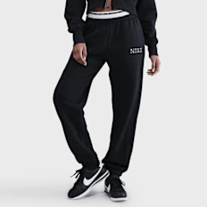 Nike W NSW PHNX FLC HR PANT GLS black noir
