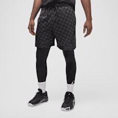 Jordan Sport Dri-FIT Printed Diamond Shorts zwart