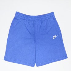 Nike K NSW CLUB KNIT SHORT 6IN LBR comet blue/comet blue/white azul