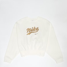 Nike G NSW TREND FLC CRP CREW sail/metallic gold beige