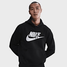 Nike Club Fleece Hoodie zwart