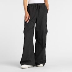 New Balance Woven Cargo Pants crna