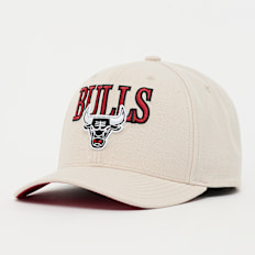 Mitchell & Ness TEAM NAME PRO CROWN NBA CHICAGO BULLS bone beige