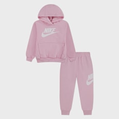 Nike Club Fleece Set rosa